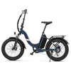 Kép 4/20 - Touroll S2 elektromos kerékpár, 650W csúcsteljesítmény, 48V 15Ah akkumulátor, 20×4.0 gumi, 25 km/h, 150 km hatótáv