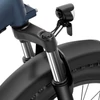 Kép 12/20 - Touroll S2 elektromos kerékpár, 650W csúcsteljesítmény, 48V 15Ah akkumulátor, 20×4.0 gumi, 25 km/h, 150 km hatótáv