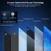 Kép 2/7 - ProjeStar 120" vetítővászon, 4K UHD UST ALR PET Crystal, 85% fényelnyelés, 0.6 gain, 160° látószög, 16:9, 3D támogatás