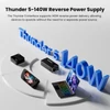 Kép 3/8 - AOOSTAR AG03 külső GPU dokkoló – Thunderbolt 5 + OCuLink PCIe 4.0 x4, 800W táp, 500W VGA, AMD/NVIDIA kompatibilis