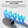 Kép 8/8 - AOOSTAR AG03 külső GPU dokkoló – Thunderbolt 5 + OCuLink PCIe 4.0 x4, 800W táp, 500W VGA, AMD/NVIDIA kompatibilis