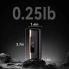 Kép 9/9 - Flashfish SWC03 2 az 1-ben levehető kézmelegítő, 3,5 órás gyors töltés, 4 hőfok, 2×5000 mAh, azonnali fűtés, zsebméret