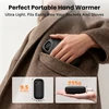 Kép 5/12 - Flashfish ST01 mágneses kézmelegítő, 2 az 1-ben, gyors 3,5 órás töltés, 360° fűtés, 4 fokozat, 2×3500 mAh, zsebméret
