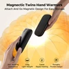 Kép 8/12 - Flashfish ST01 mágneses kézmelegítő, 2 az 1-ben, gyors 3,5 órás töltés, 360° fűtés, 4 fokozat, 2×3500 mAh, zsebméret