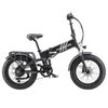 Kép 3/8 - PURE UNICORN U4 összecsukható elektromos kerékpár, 1000W motor, 48V 15Ah akku, 20×4'' vastag gumi, 48 km/h, 60 km hatótáv, hidraulikus fék