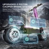 Kép 15/15 - FENGQS GT9 elektromos roller, 2×3500W motor, 60V 38Ah akkumulátor, 12” kerék, 80 km/h, 96 km hatótáv, tárcsafék, dupla rugózás, okos kijelző