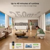 Kép 8/10 - Vactidy X7S nedves-száraz porszívó, 150W motor, 20kPa szívóerő, 2600mAh akku, 40 perc üzemidő, 800ml tartály, 3 mód, önöntisztító rendszer