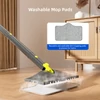 Kép 6/8 - Teendow SC‑05 gőztisztító felmosó, 1300W, 15 mp felfűtés, 300 ml tartály, 30 perc üzemidő, 2 gőzfokozat, 7 m kábel, 180° forgó fej