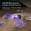 Kép 4/12 - Vactidy W15 robotporszívó 10000Pa szívóerővel, LiDAR navigációval, 4L porzsák nélküli ürítőállomással és 3‑az‑1-ben takarítással