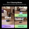 Kép 5/12 - Vactidy W15 robotporszívó 10000Pa szívóerővel, LiDAR navigációval, 4L porzsák nélküli ürítőállomással és 3‑az‑1-ben takarítással