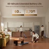 Kép 5/11 - Ultenic AC1 TriFlex nedves‑száraz porszívó, 150W motorral, 2600mAh akkumulátorral, 60 perc üzemidővel, 800ml tartállyal, 3 üzemmóddal