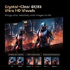 Kép 5/9 - ProjeStar 100" hosszú vetítési távolságú ALR vetítővászon, 6 rétegű PET Crystal, 95% fényelnyelés, 0.8 gain, 170° látószög, 4K/8K HDR, aktív 3D