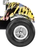 Kép 4/20 - TWOFISH TF03 elektromos roller levehető üléssel, 350W (500W csúcs), 48V 15Ah, 28 km/h, 30 km hatótáv, tárcsafék, rugózás – Sárga Graffiti