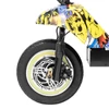 Kép 5/20 - TWOFISH TF03 elektromos roller levehető üléssel, 350W (500W csúcs), 48V 15Ah, 28 km/h, 30 km hatótáv, tárcsafék, rugózás – Sárga Graffiti