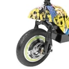 Kép 6/20 - TWOFISH TF03 elektromos roller levehető üléssel, 350W (500W csúcs), 48V 15Ah, 28 km/h, 30 km hatótáv, tárcsafék, rugózás – Sárga Graffiti