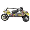 Kép 16/20 - TWOFISH TF03 elektromos roller levehető üléssel, 350W (500W csúcs), 48V 15Ah, 28 km/h, 30 km hatótáv, tárcsafék, rugózás – Sárga Graffiti