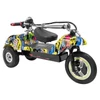 Kép 20/20 - TWOFISH TF03 elektromos roller levehető üléssel, 350W (500W csúcs), 48V 15Ah, 28 km/h, 30 km hatótáv, tárcsafék, rugózás – Sárga Graffiti