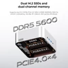 Kép 8/15 - AOOSTAR MACO mini PC Ryzen 7 PRO 8845HS, Radeon 780M, 24GB DDR5, 1TB PCIe SSD, USB4, OCuLink, WiFi 6, 2.5G LAN