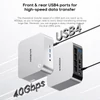 Kép 10/15 - AOOSTAR MACO mini PC Ryzen 7 PRO 8845HS, Radeon 780M, 24GB DDR5, 1TB PCIe SSD, USB4, OCuLink, WiFi 6, 2.5G LAN