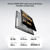Kép 7/15 - AOOSTAR MACO mini PC Ryzen 7 255, Radeon 780M, 24GB DDR5, 1TB PCIe SSD, OCuLink, 2.5G LAN, WiFi 6, USB4, 4 kijelző támogatás