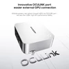 Kép 9/15 - AOOSTAR MACO mini PC Ryzen 7 255, Radeon 780M, 24GB DDR5, 1TB PCIe SSD, OCuLink, 2.5G LAN, WiFi 6, USB4, 4 kijelző támogatás
