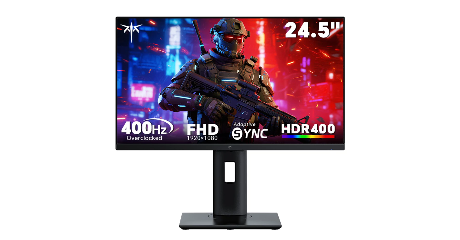 KTC H25X7 24,5 gamer monitor, Full HD, 400Hz, Fast IPS, 1ms