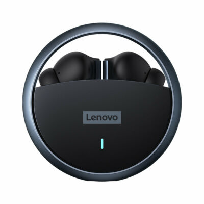 EU ECO Raktár - Lenovo LP60 TWS bluetooth 5.0 Vezetéknélküli Hordozható Bluetooth Sport Fülhallgató - Fekete