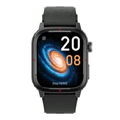 Q25 Smart Sports Watch 1.7'' TFT Érintőkijelzővel Rendelkező Vezetéknélküli Sporttevékenységmérő Okosóra - Fekete