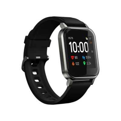 Haylou LS02 Smart Watch 2 Vezetéknélküli Sporttevékenységmérő Okosóra - Fekete