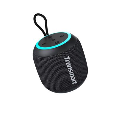GeekbuyingTronsmart T7 Mini 15W hordozható Bluetooth hangszóró, IPX7 vízálló, kiegyensúlyozott mélyhang, LED módok, TWS 