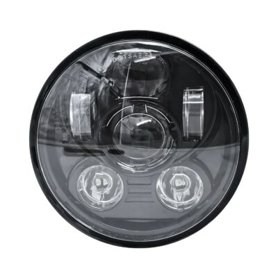 5,75 hüvelykes motorkerékpár LED-es fényszóró távolsági tompított fényű fehér fénnyel