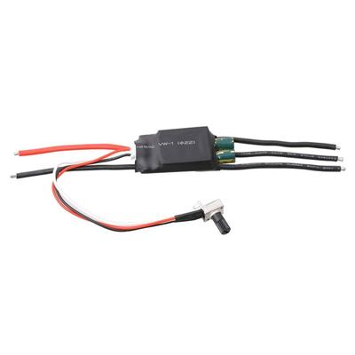 DC 7-24V 200W BLDC 3 fázisú kefe nélküli ESC motor meghajtó Hallless egyenáramú motor meghajtó tábla fordulatszám szabályozó potenciométerrel