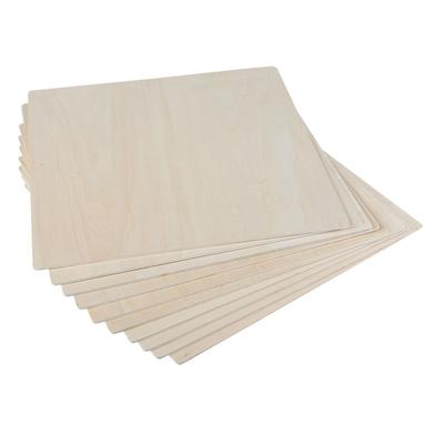 Creality lézermodul basszusfa rétegelt lemez lapok 8x8x1/8 hüvelykes fadarabok Lézergravírozásra alkalmas anyagok (10db)