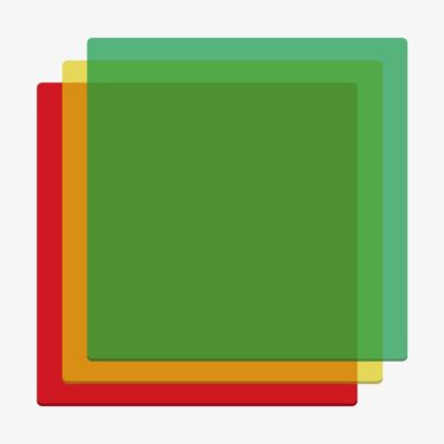 Creality 8x8x1/8 hüvelykes háromszínű átlátszó akril lapok (10db)