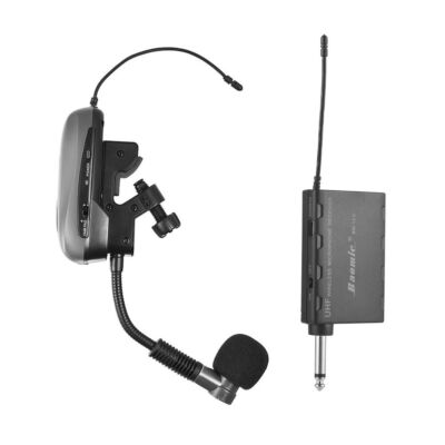 Baomic BM-12/V2 Professzionális UHF vezeték nélküli hangszermikrofon rendszer vevő és adó