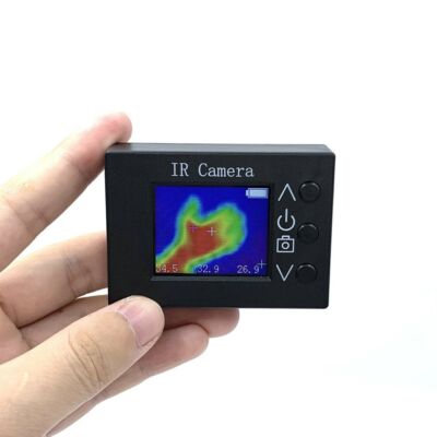 Hordozható kézi hőkamera infravörös érzékelőkkel, 1,8 hüvelykes 160 * 128 TFT kijelző, tiszta felbontású képalkotó kamera -40 ℃ és 300 ℃ közötti hőmérsékletmérő műszer