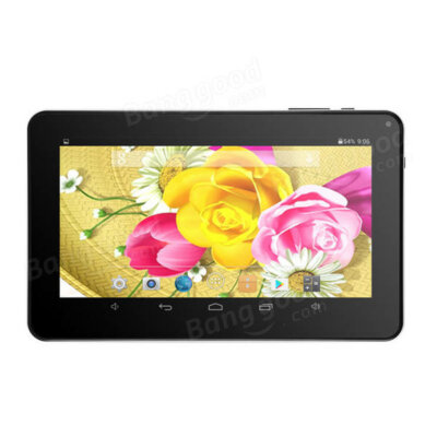 EU ECO Raktár - T3 A33 Quad Core 512MB RAM 8GB ROM Android 4.2 Tablet PC - Fekete