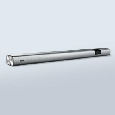 EU ECO Raktár - BINNIFA 40W DSP Soundbar Vezetéknélküli Hangszóró LED Érintőkijelzővel BT5.0 USB Optical Coaxial AUX HDMI Csatlakozóval - Ezüst