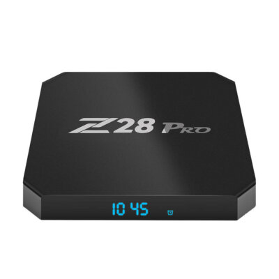 Z28 PRO RK3328 4GB RAM 32GB ROM 5G WIFI 100M LAN USB 3.0 TV Box - Fekete