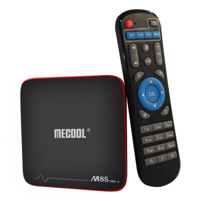 Mecool M8S PRO W S905W 1GB RAM 8GB ROM Android 7.1 TV Box - Fekete