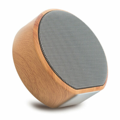 Bakeey A60 Wooden Vezetéknélküli HOrdozható Bluetooth Hangszóró - Barna