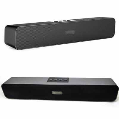 EU ECO Raktár - Bakeey E350 Vezetéknélküli 10W Házimozi Soundbar Bluetooth Hangszóró - Fekete