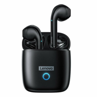 Lenovo LivePods LP50 TWS bluetooth 5.0 Vezetéknélküli Hordozható Sport Fülhallgató Töltő Tokkal