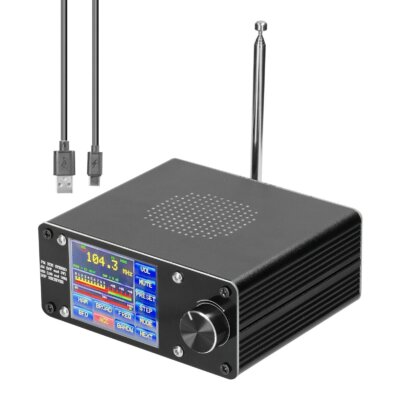 EU ECO Raktár - ATS-100 SI4732/SI4735 Teljes hullámsávú rádióvevő FM LW (MW és SW) SSB (LSB és USB) támogatja a adáskeresést 2,4 hüvelykes