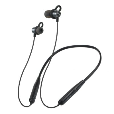 Oraimo Feather-2C Nyakba Akasztható Vezetéknélküli Sport Fülhallgató Beépített Mikrofonnal - Fekete