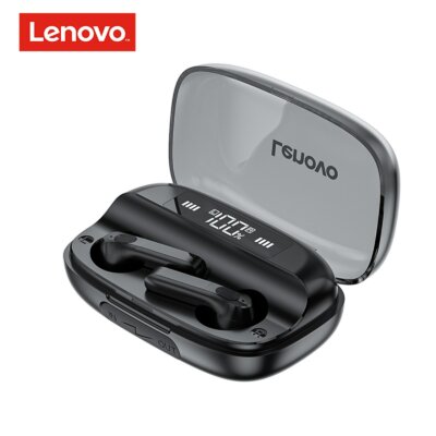 Lenovo QT81 True Wireless Vezetéknélküli Hordozható Bluetooth Fülhallgató - Fekete