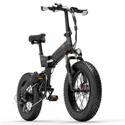 BEZIOR XF200 1000W összecsukható elektromos segédmotoros kerékpár 48V 15Ah Akkumulátorral
