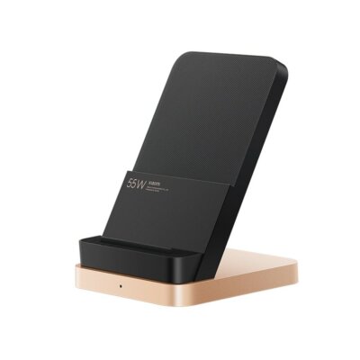 EU ECO Raktár - Xiaomi 55W Függőleges Mobiltelefon asztali állvány Vezeték nélküli töltővel - Fekete
