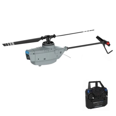 EU ECO Raktár - 2.4Ghz Vezetéknélküli Távirányítható RC Helikopter Beépített 720p Kamerával - Szürke