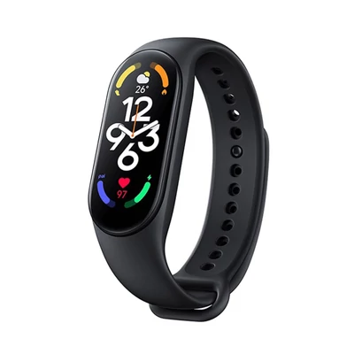 EU ECO Raktár - Xiaomi Mi Band 7 Vezetéknélküli Vízálló Bluetooth Sporttevékenységmérő Sport Okosóra - Fekete